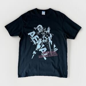 Mobile Suit Gundam Witch From Mercury Black Tee Short Sleeve **Read Size Large